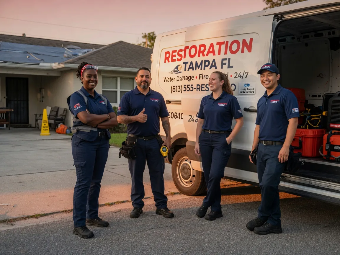 Water Damage Restoration company in Levant, ME